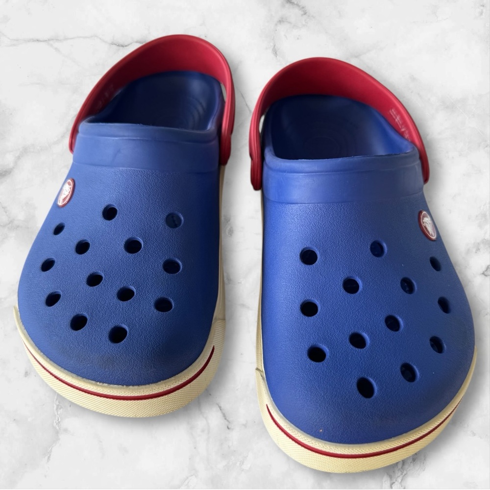 Crocs, size : J:3, color blue